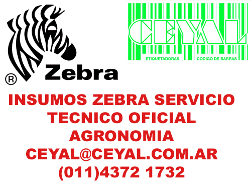 Impresoras Zebra tlp 2844 AGRONOMIA