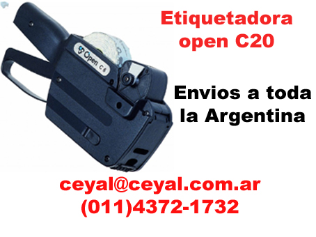 Etiquetadora Open C20