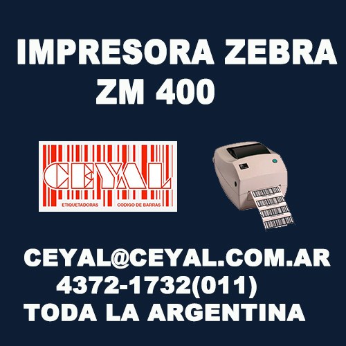 Reparacion y Mantenimiento Impresoras Zebra Hassar Gran la plata ceyal@ceyal.com.ar Arg.