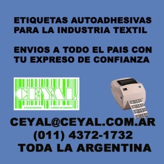 etiquetas autoadhesiva codigo – Lote/Date Gran Buenos Aires