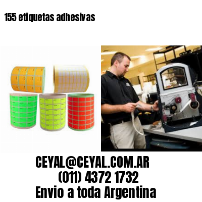 155 etiquetas adhesivas