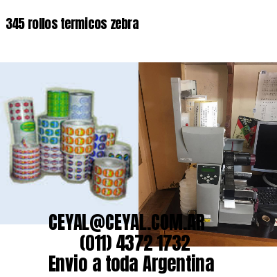 345 rollos termicos zebra