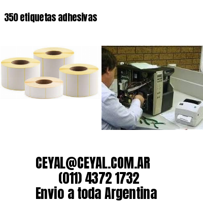 350 etiquetas adhesivas