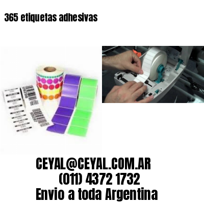 365 etiquetas adhesivas