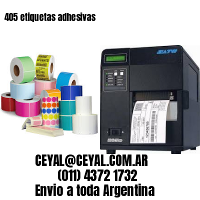 405 etiquetas adhesivas