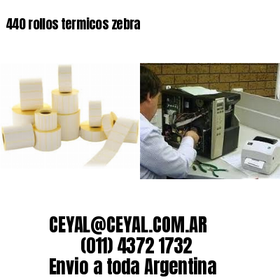 440 rollos termicos zebra