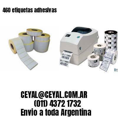 460 etiquetas adhesivas