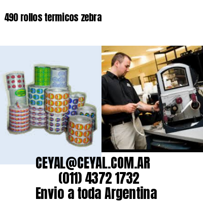 490 rollos termicos zebra