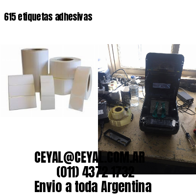 615 etiquetas adhesivas