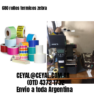 680 rollos termicos zebra