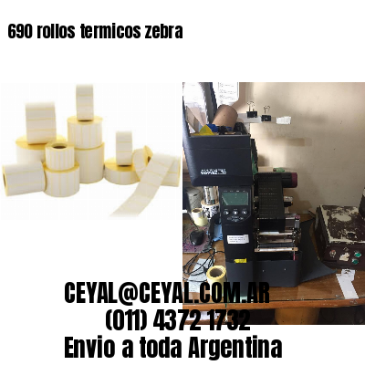 690 rollos termicos zebra