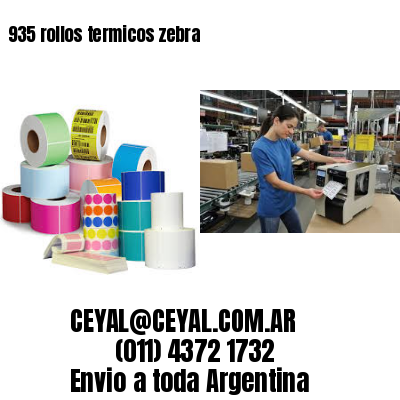 935 rollos termicos zebra