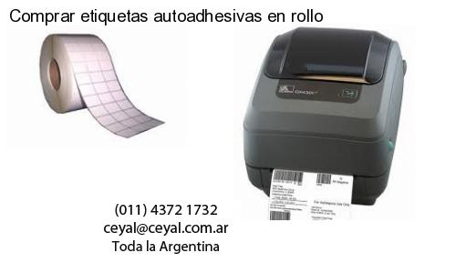Comprar etiquetas autoadhesivas en rollo