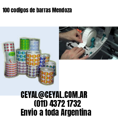 100 codigos de barras Mendoza