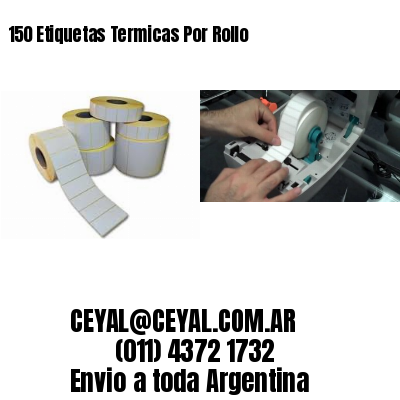 150 Etiquetas Termicas Por Rollo