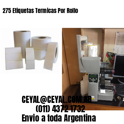 275 Etiquetas Termicas Por Rollo