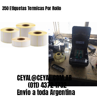 350 Etiquetas Termicas Por Rollo