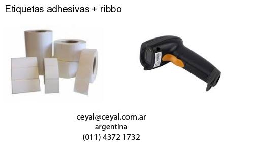 Etiquetas adhesivas ribbo