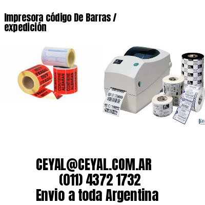 Impresora código De Barras / expedición