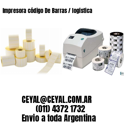 Impresora código De Barras / logistica