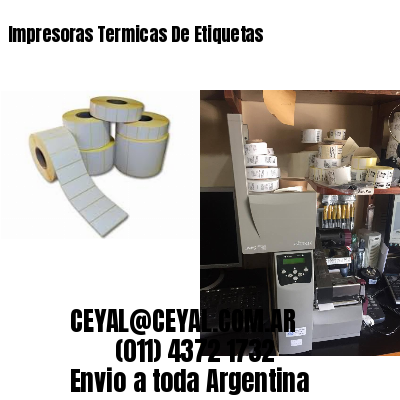 Impresoras Termicas De Etiquetas