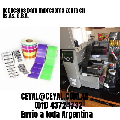 Repuestos para Impresoras Zebra en Bs.As. G.B.A.