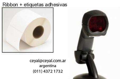 Ribbon etiquetas adhesivas