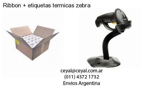 Ribbon etiquetas termicas zebra