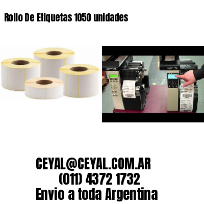 Rollo De Etiquetas 1050 unidades