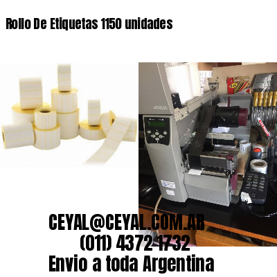 Rollo De Etiquetas 1150 unidades