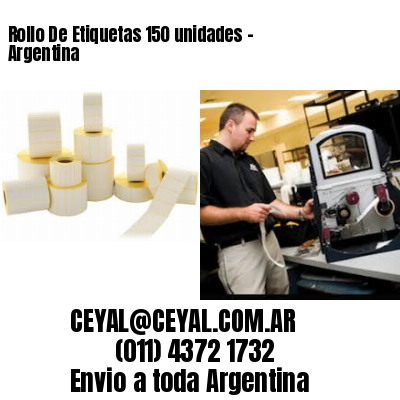 Rollo De Etiquetas 150 unidades – Argentina