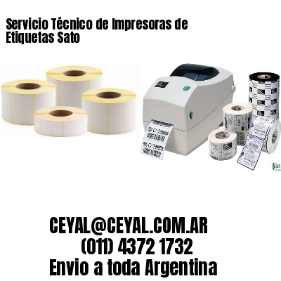 Servicio Técnico de Impresoras de Etiquetas Sato