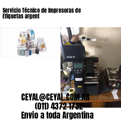 Servicio Técnico de Impresoras de Etiquetas argent