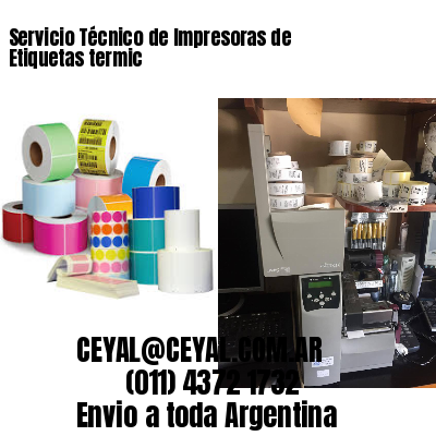 Servicio Técnico de Impresoras de Etiquetas termic