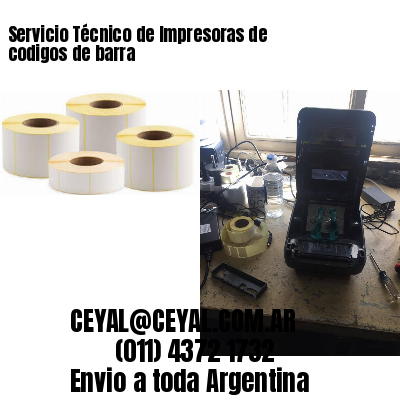 Servicio Técnico de Impresoras de codigos de barra