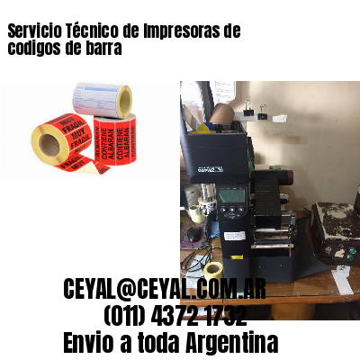 Servicio Técnico de Impresoras de codigos de barra
