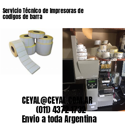 Servicio Técnico de Impresoras de codigos de barra