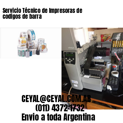 Servicio Técnico de Impresoras de codigos de barra