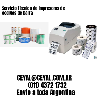Servicio Técnico de Impresoras de codigos de barra