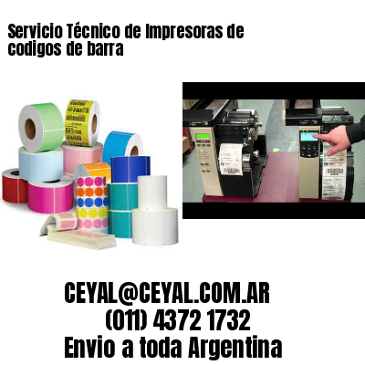 Servicio Técnico de Impresoras de codigos de barra
