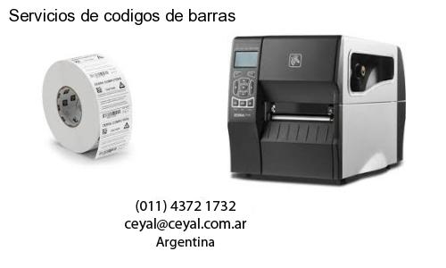 Servicios de codigos de barras