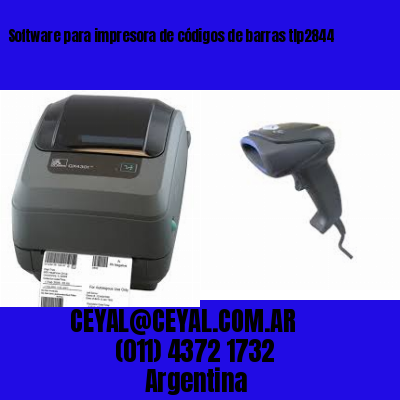 Software para impresora de códigos de barras tlp2844