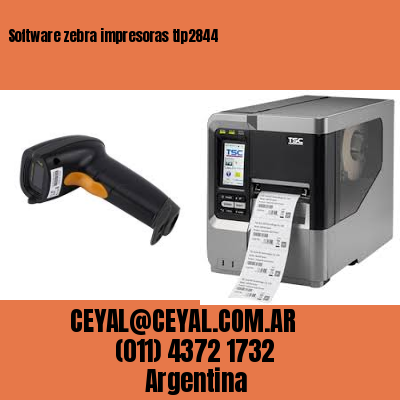 Software zebra impresoras tlp2844