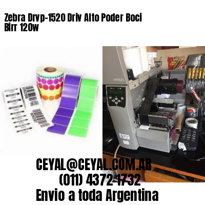 Zebra Drvp-1520 Driv Alto Poder Boci Birr 120w