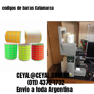 codigos de barras Catamarca