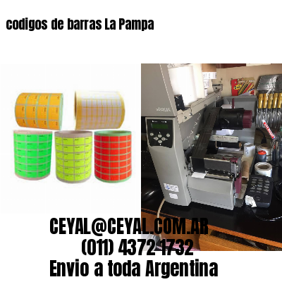 codigos de barras La Pampa