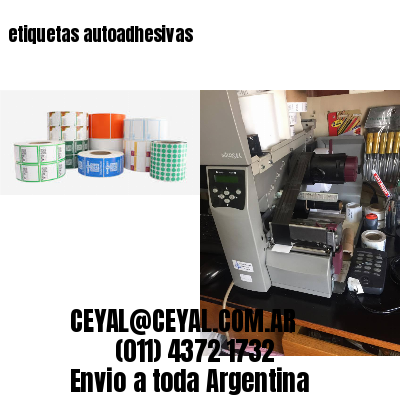 etiquetas autoadhesivas
