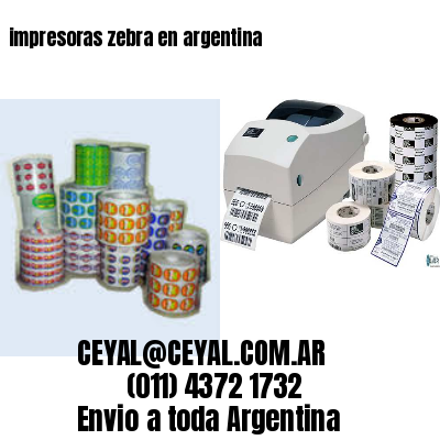 impresoras zebra en argentina