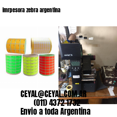 imrpesora zebra argentina
