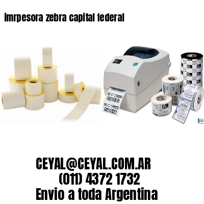 imrpesora zebra capital federal